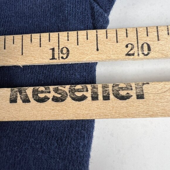 VTG 90s Pro Player Cleveland Indians Shirt Medium Blue Faded Single Stitch Tee - Picture 12 of 13